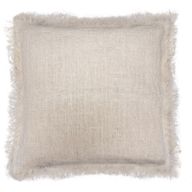 Kuddfodral i Linne 45x45cm med Fransar