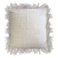 Kuddfodral i Linne 60x60cm med Fransar