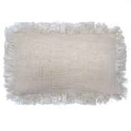 Kuddfodral i Linne 30x50cm med Fransar