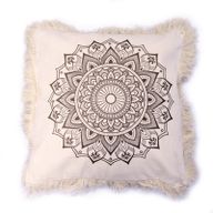 Lotus Mandala Kuddfodral - 60x60cm - Brons