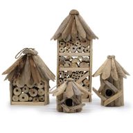 Hus till Bin & Insekter av Drivved - Hög