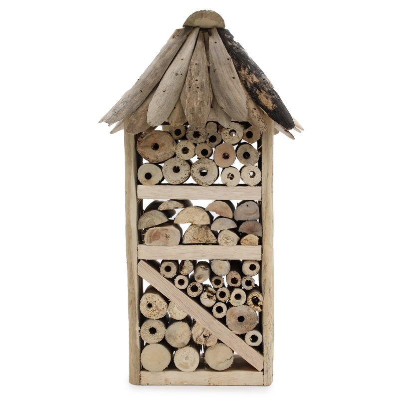 Hus till Bin & Insekter av Drivved - Hög