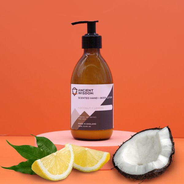 Kokosnöt & Citron Hand- & Hudkräm 300ml