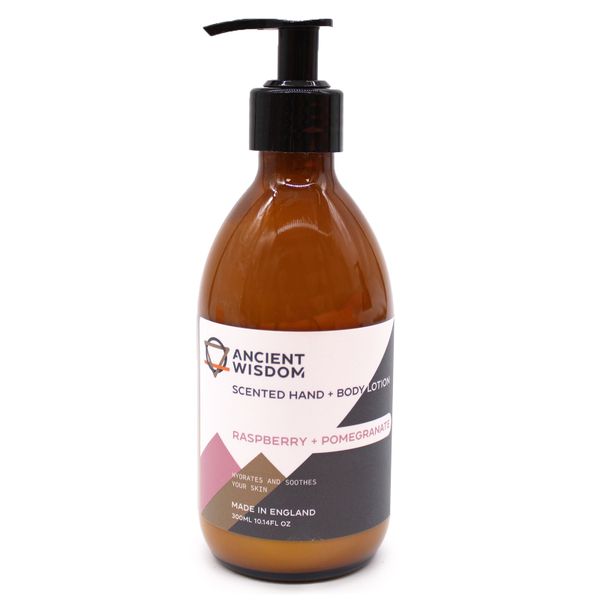 Hallon & Granatäpple Hand- & Hudkräm 300ml