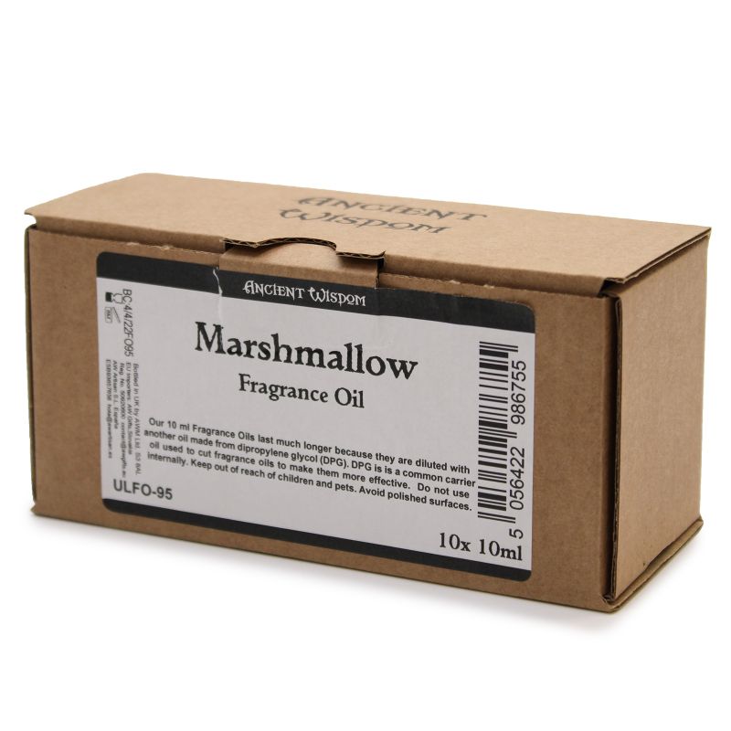 Marshmallow Doftolja 10ml - Utan Etikett