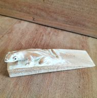 Handsnidad Dörrstopp - Gecko