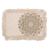 Lotus Mandala Kuddfodral - 30x50cm - Brons