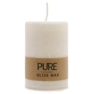 Rent Olivvaxljus 90x60 - Vit
