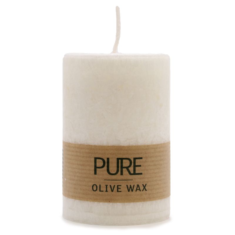 Rent Olivvaxljus 90x60 - Vit