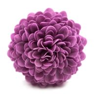 Tvålblommor till Hantverk - Liten Krysantemum - Lila