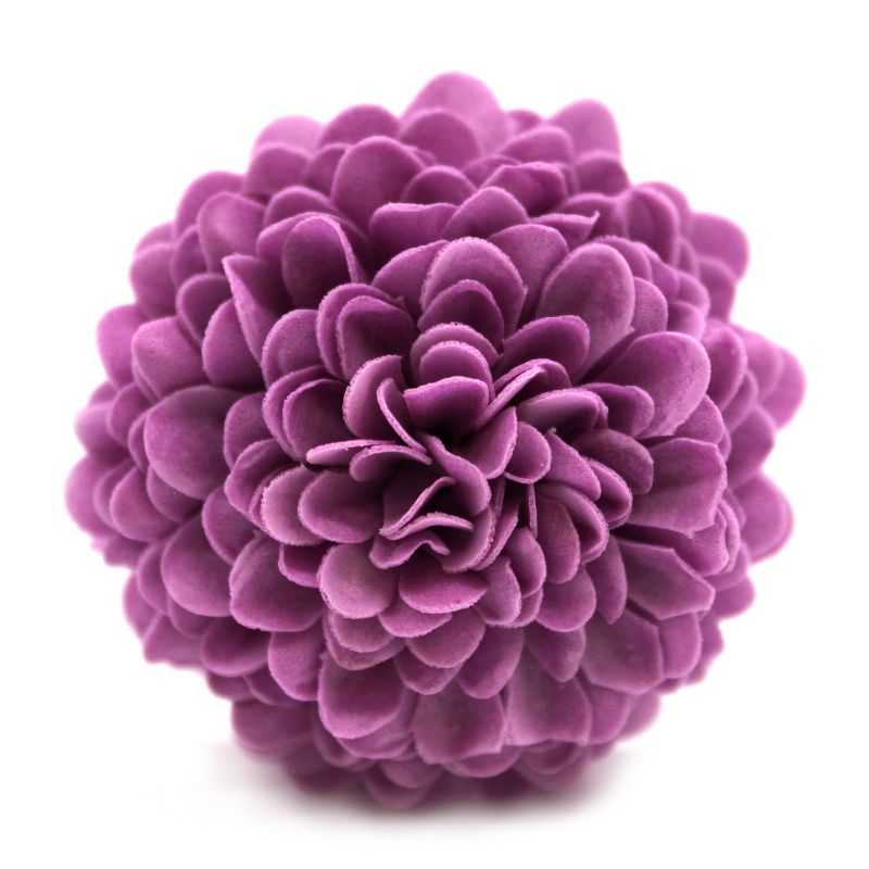 Tvålblommor till Hantverk - Liten Krysantemum - Lila