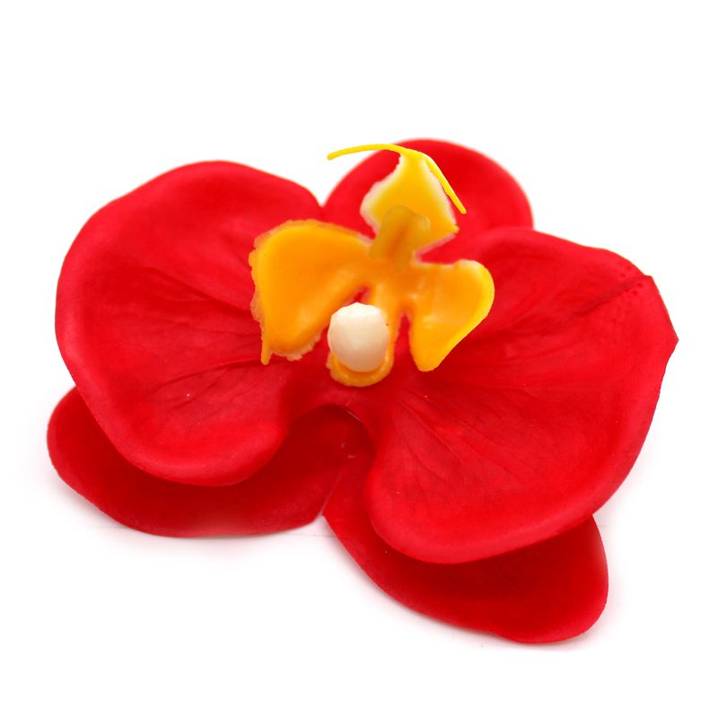 Tvålblommor till Hantverk - Orkidé - Röd