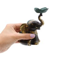 Medelstor Ljus- och Rökelsehållare - Elefant