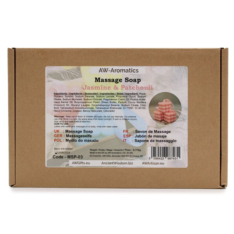 Massagetvålar - Jasmin & Patchouli