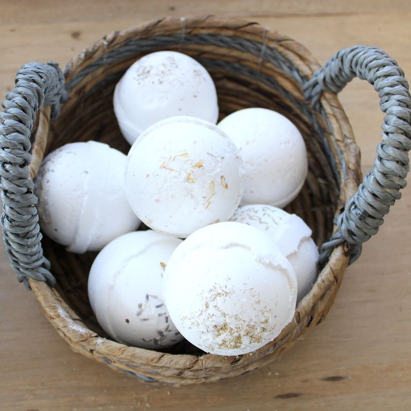Naturliga Korgar av Sjögräs - Set om 2