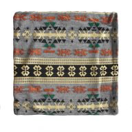 Kilim Kuddfodral - Kolgrå