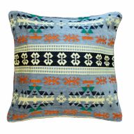 Kilim Kuddfodral - Kolgrå