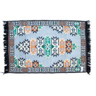Kilim Matta 125x80cm - Träkol
