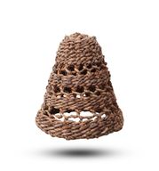 Set med 3 Storlekar - Naturliga Lampskärmar av Bananblad