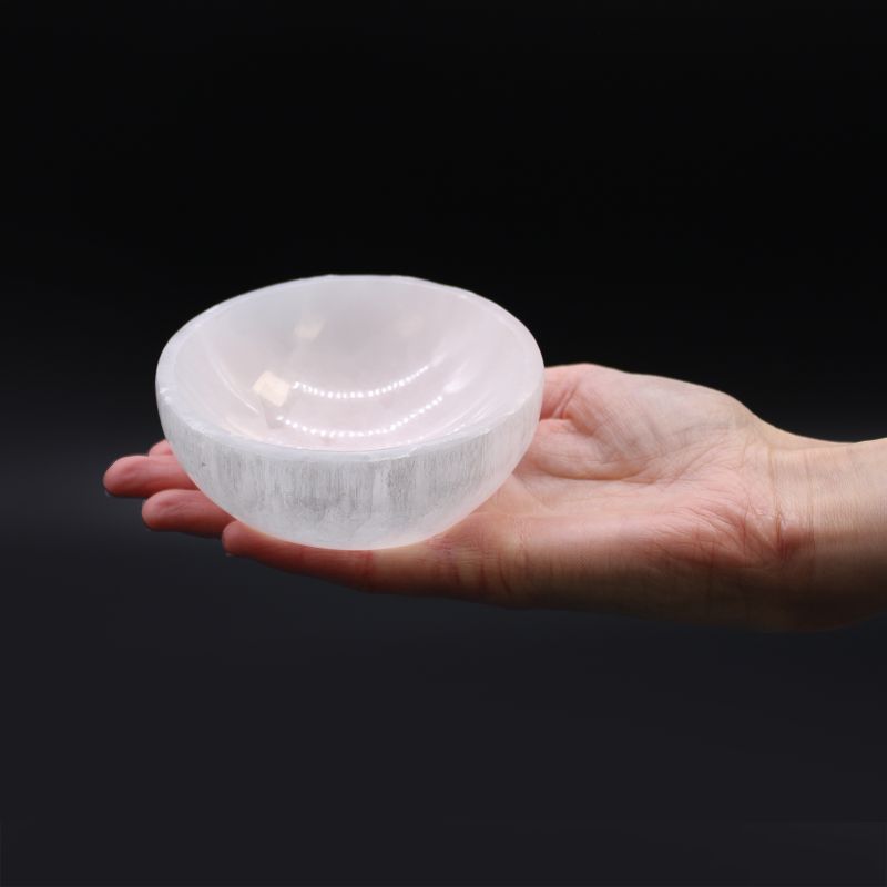 Selenitskål Rund - 10cm