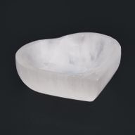 Selenitskål Hjärta - 10cm