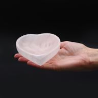 Selenitskål Hjärta - 10cm