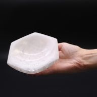 Selenitskål Hex - 15cm