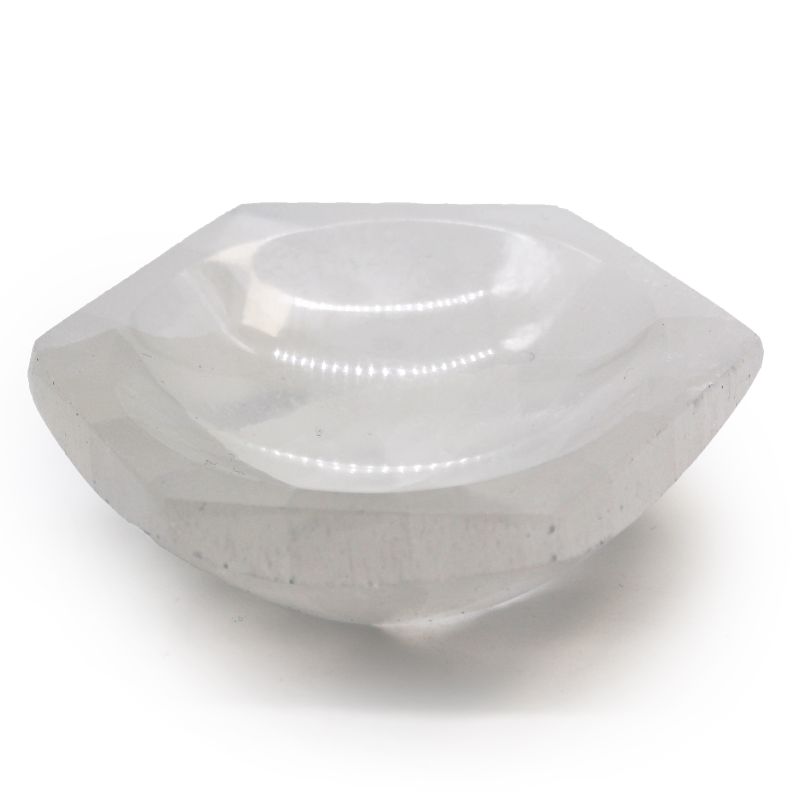 Selenitskål Hex - 10cm