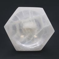 Selenitskål Hex - 10cm