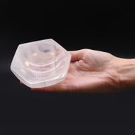 Selenitskål Hex - 10cm