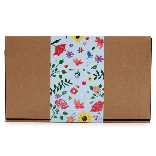 Wild Hare Set med Badsalt & Tvålblommor - Total Avkoppling