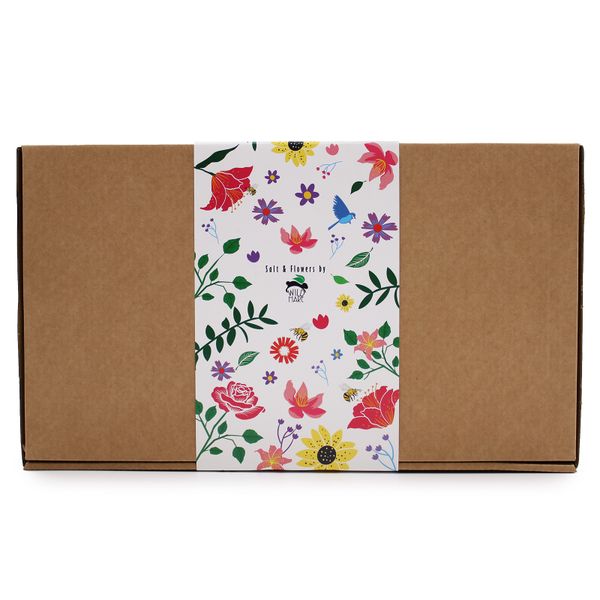 Wild Hare Set med Badsalt & Tvålblommor - Förkylning & Influensa