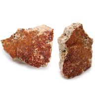 Exemplar av Mineraler - Vanadinit (ca 20 stycken)