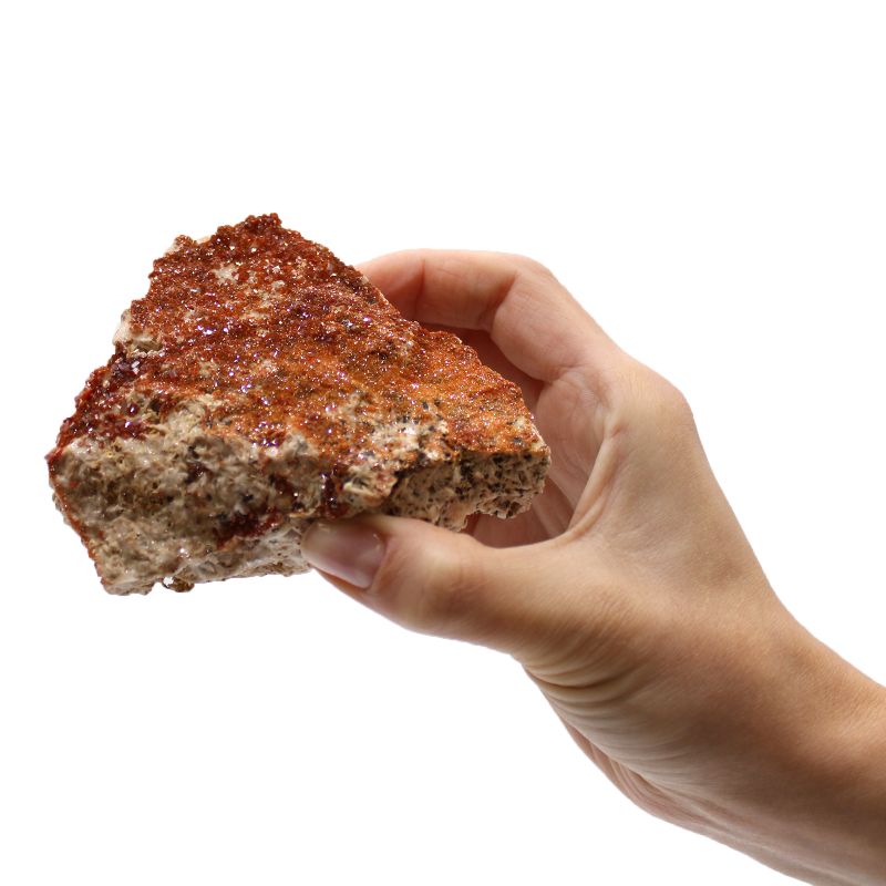 Exemplar av Mineraler - Vanadinit (ca 20 stycken)