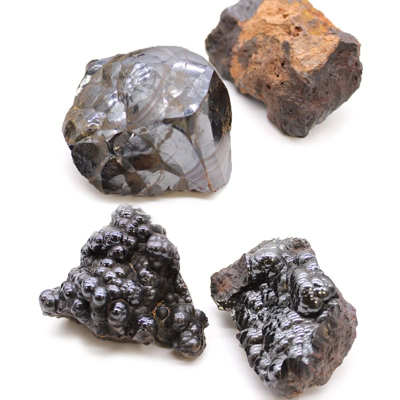 Exemplar av Mineraler - Naturlig Hematit (ca 20 stycken)