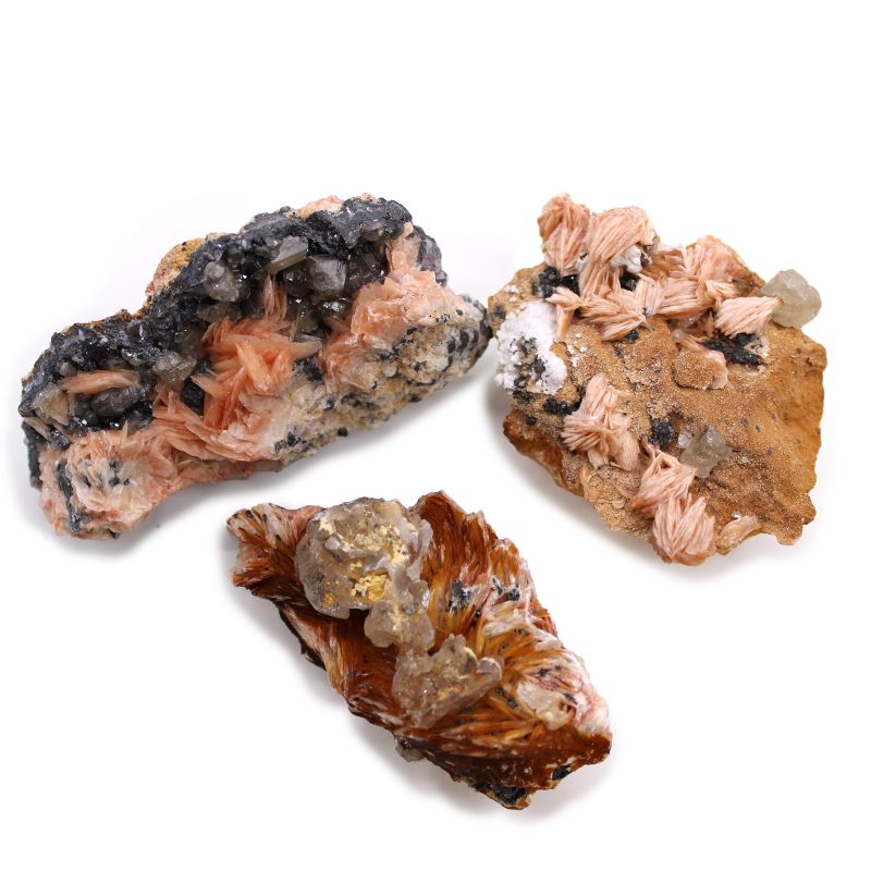Exemplar av Mineraler - Baryt Sericit (ca 60 stycken)