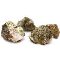 Exemplar av Mineraler - Kalkopyrit (ca 80 stycken)