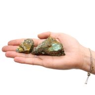 Exemplar av Mineraler - Kalkopyrit (ca 80 stycken)