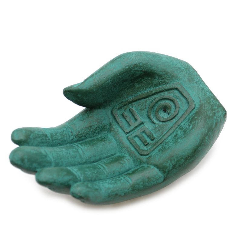 Hand Rökelsebrännare - Jordens Beskyddare (grön)