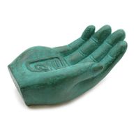 Hand Rökelsebrännare - Jordens Beskyddare (grön)