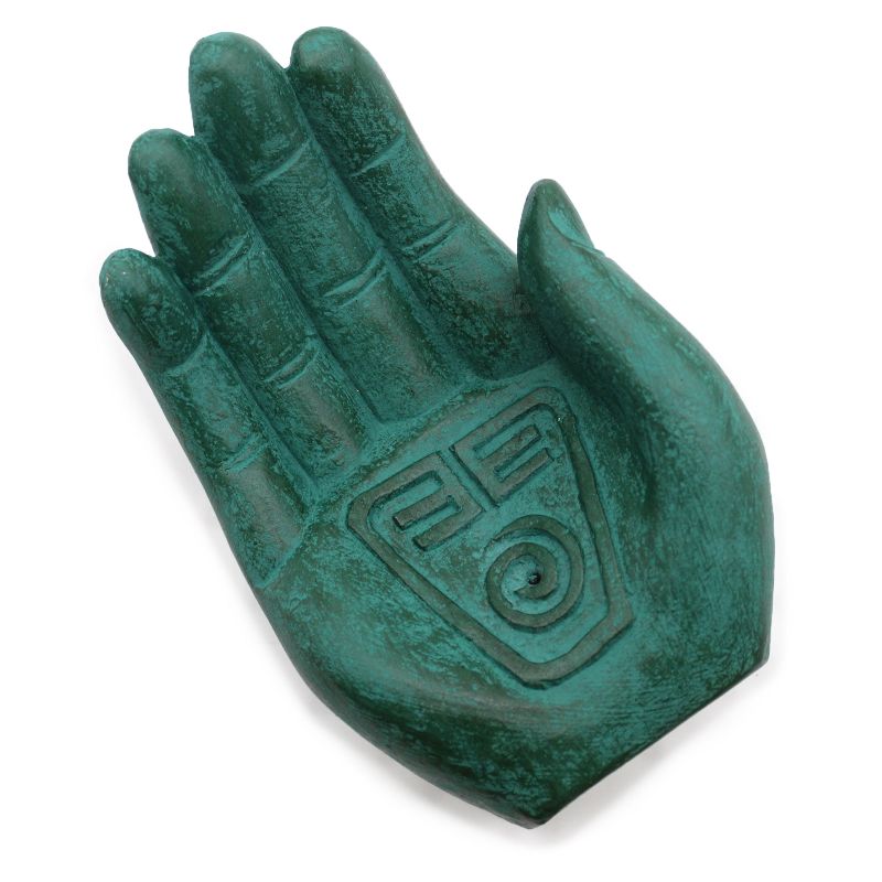 Hand Rökelsebrännare - Jordens Beskyddare (grön)