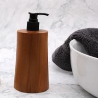 Naturlig Tvålpump av Teakträ - Konisk