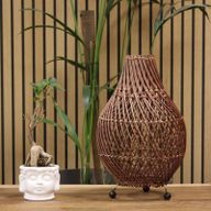 Bordslampa i Rotting - Naturlig