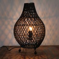 Bordslampa i Rotting - Naturlig