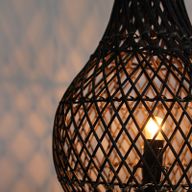Bordslampa i Rotting - Naturlig
