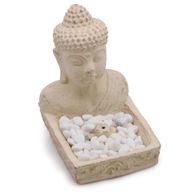 Buddha Fengshui Rökelsehållare (krämfärg)