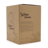 Bordsfontän - 30cm - Gyllene Buddha & Vitarka Mudra