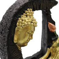 Bordsfontän - 30cm - Gyllene Buddha & Lotus