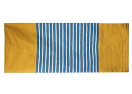 Indisk Bomullsmatta - 70x170cm - Gul / Blå
