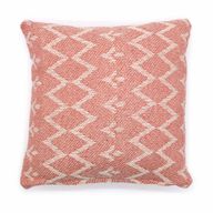 Klassisk Kuddfodral - Zig-Zag Rosa - 40x40cm